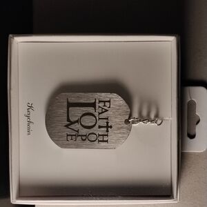 Faith Love Keychain